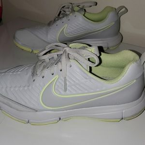 Neon gray nikes
